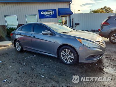 Czwarte zdjęcie samochodu z boku: 2014 HYUNDAI SONATA GLS VIN:5NPEB4AC8EH836777 - miniatura