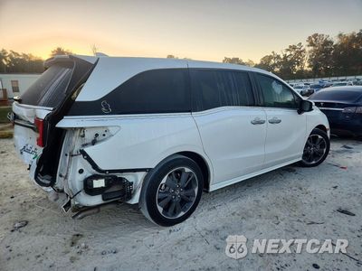 Trzecie zdjęcie samochodu z tyłu: 2024 HONDA ODYSSEY ELITE VIN:5FNRL6H96RB017288 - miniatura