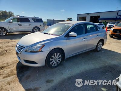 2013 NISSAN SENTRA S 3N1AB7AP8DL686643 - główne zdjęcie licytacji z USA - miniatura