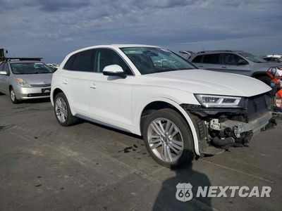 Czwarte zdjęcie samochodu z boku: 2019 AUDI Q5 PREMIUM PLUS VIN:WA1BNAFY6K2123526 - miniatura
