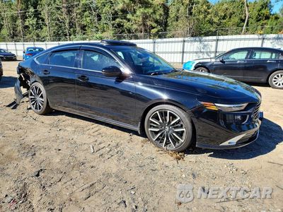 Czwarte zdjęcie samochodu z boku: 2023 HONDA ACCORD TOURING HYBRID VIN:1HGCY2F88PA040038 - miniatura