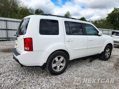 Trzecie zdjęcie samochodu z tyłu: 2011 HONDA PILOT EXL VIN:5FNYF3H66BB053253 - miniatura