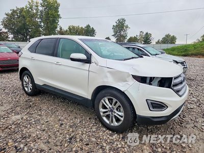 Czwarte zdjęcie samochodu z boku: 2018 FORD EDGE SEL VIN:2FMPK4J89JBB71734 - miniatura