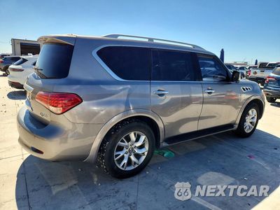 Trzecie zdjęcie samochodu z tyłu: 2014 INFINITI QX80 BASE VIN:JN8AZ2NF9E9552512 - miniatura