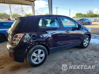 Trzecie zdjęcie samochodu z tyłu: 2020 CHEVROLET TRAX LS VIN:KL7CJKSB6LB342515 - miniatura