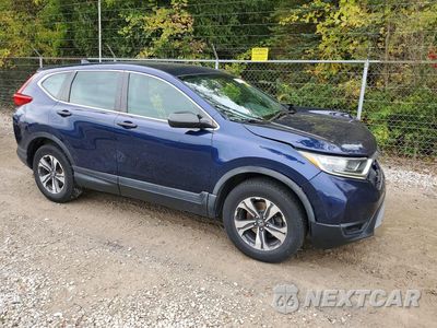 Czwarte zdjęcie samochodu z boku: 2018 HONDA CR-V LX VIN:2HKRW6H38JH232132 - miniatura