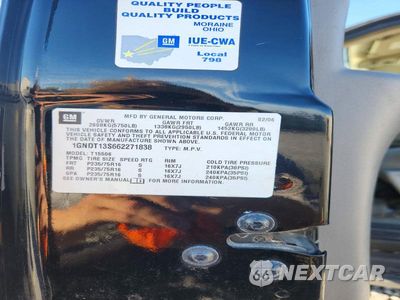 Zdjęcie 13 z 13 samochodu: 2006 CHEVROLET TRAILBLAZER LS VIN:1GNDT13S662271838 - miniatura