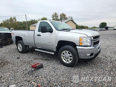 Czwarte zdjęcie samochodu z boku: 2011 CHEVROLET SILVERADO K2500 HEAVY DUTY LT VIN:1GC0KXCGXBF202923 - miniatura