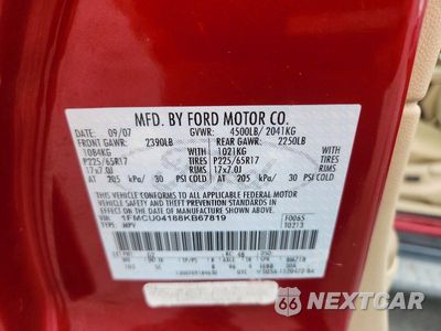 Zdjęcie 13 z 13 samochodu: 2008 FORD ESCAPE LIMITED VIN:1FMCU04188KB67819 - miniatura