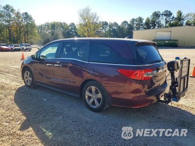 Drugie zdjęcie samochodu z przodu: 2019 HONDA ODYSSEY EXL VIN:5FNRL6H76KB030577 - miniatura