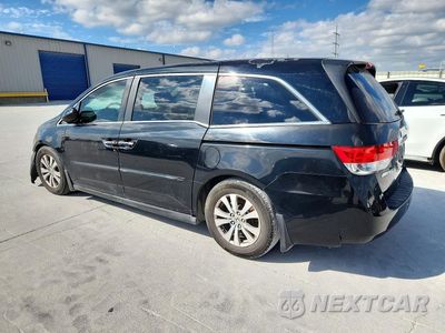 Drugie zdjęcie samochodu z przodu: 2014 HONDA ODYSSEY EX VIN:5FNRL5H43EB051262 - miniatura