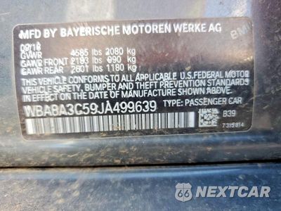 Zdjęcie 12 z 12 samochodu: 2018 BMW 320 XI VIN:WBA8A3C59JA499639 - miniatura