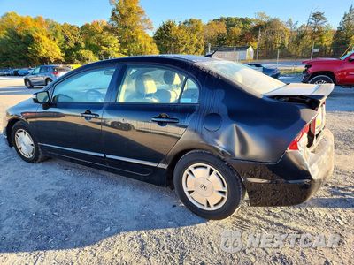 Drugie zdjęcie samochodu z przodu: 2009 HONDA CIVIC HYBRID VIN:JHMFA36259S001601 - miniatura