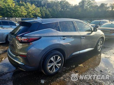 Trzecie zdjęcie samochodu z tyłu: 2021 NISSAN MURANO S VIN:5N1AZ2AJ7MC121895 - miniatura