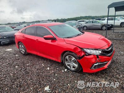 Czwarte zdjęcie samochodu z boku: 2020 HONDA CIVIC LX VIN:2HGFC2F60LH527286 - miniatura