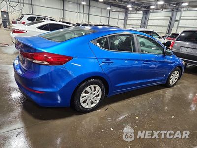 Trzecie zdjęcie samochodu z tyłu: 2017 HYUNDAI ELANTRA SE VIN:5NPD74LF7HH210310 - miniatura