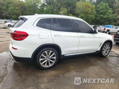 Trzecie zdjęcie samochodu z tyłu: 2019 BMW X3 SDRIVE30I VIN:5UXTR7C50KLF29891 - miniatura