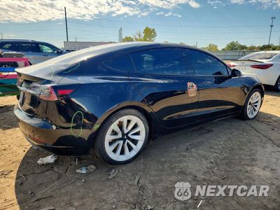 Trzecie zdjęcie samochodu z tyłu: 2021 TESLA MODEL 3 VIN:5YJ3E1EB6MF924559 - miniatura