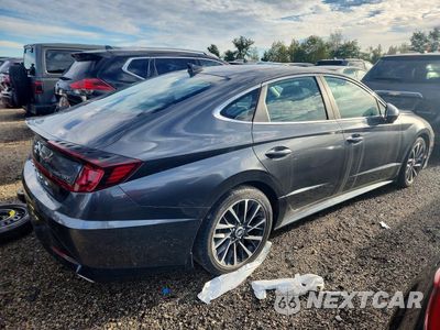 Trzecie zdjęcie samochodu z tyłu: 2022 HYUNDAI SONATA LIMITED VIN:KMHL34J23NA176503 - miniatura