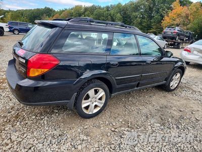 Trzecie zdjęcie samochodu z tyłu: 2005 SUBARU LEGACY OUTBACK 2.5 XT VIN:4S4BP68C554326216 - miniatura