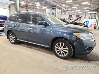 Czwarte zdjęcie samochodu z boku: 2015 NISSAN PATHFINDER S VIN:5N1AR2MM1FC660442 - miniatura