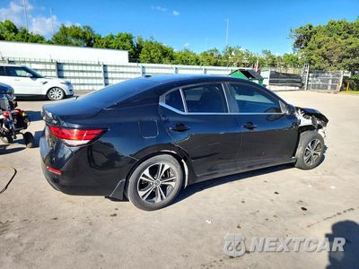 Trzecie zdjęcie samochodu z tyłu: 2021 NISSAN SENTRA SV VIN:3N1AB8CVXMY304603 - miniatura