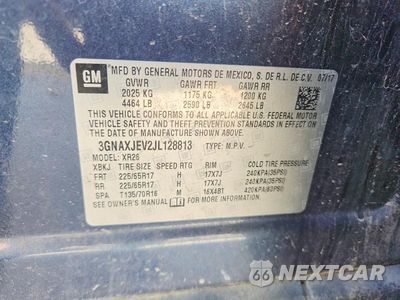 Zdjęcie 13 z 13 samochodu: 2018 CHEVROLET EQUINOX LT VIN:3GNAXJEV2JL128813 - miniatura