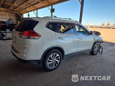 Trzecie zdjęcie samochodu z tyłu: 2015 NISSAN ROGUE SL VIN:5N1AT2MT9FC924063 - miniatura