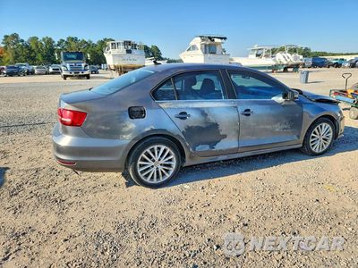 Trzecie zdjęcie samochodu z tyłu: 2015 VOLKSWAGEN JETTA SE VIN:3VWD17AJ3FM350191 - miniatura