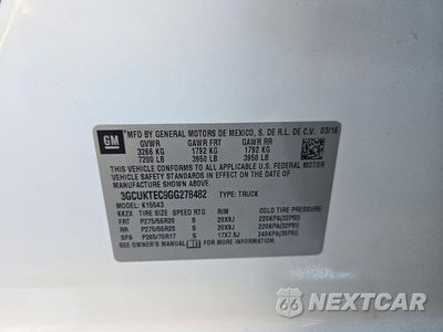Zdjęcie 12 z 12 samochodu: 2016 CHEVROLET SILVERADO K1500 HIGH COUNTRY VIN:3GCUKTEC9GG278482 - miniatura