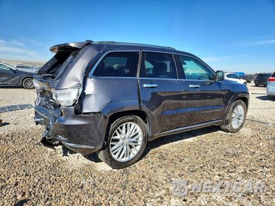 Trzecie zdjęcie samochodu z tyłu: 2018 JEEP GRAND CHEROKEE SUMMIT VIN:1C4LJFJM3JC476008 - miniatura
