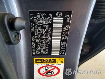 Zdjęcie 12 z 12 samochodu: 2015 LEXUS CT 200 VIN:JTHKD5BH7F2212516 - miniatura