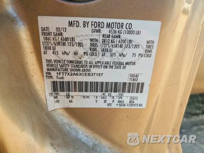 Zdjęcie 12 z 12 samochodu: 2012 FORD F250 SUPER DUTY VIN:1FT7X2A63CEB37157 - miniatura
