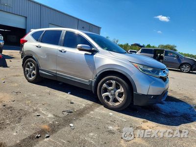 Czwarte zdjęcie samochodu z boku: 2017 HONDA CR-V EXL VIN:7FARW1H89HE017810 - miniatura