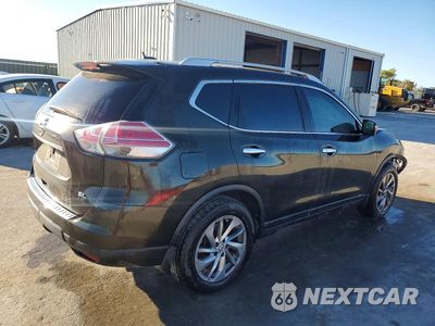 Trzecie zdjęcie samochodu z tyłu: 2015 NISSAN ROGUE SL VIN:5N1AT2MT8FC788220 - miniatura