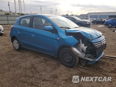 Czwarte zdjęcie samochodu z boku: 2024 MITSUBISHI MIRAGE ES VIN:ML32AUHJ1RH036601 - miniatura