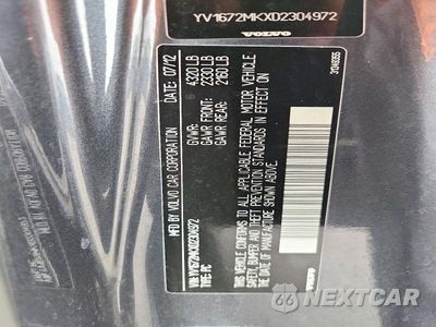 Zdjęcie 12 z 12 samochodu: 2013 VOLVO C30 T5 VIN:YV1672MKXD2304972 - miniatura