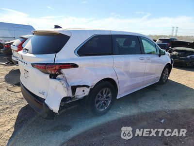 Trzecie zdjęcie samochodu z tyłu: 2021 TOYOTA SIENNA LE VIN:5TDKRKEC3MS043134 - miniatura