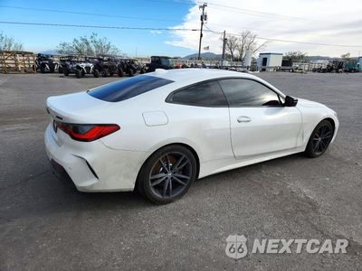 Trzecie zdjęcie samochodu z tyłu: 2021 BMW 430I VIN:WBA53AP02MCF35330 - miniatura