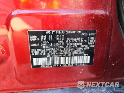 Zdjęcie 13 z 13 samochodu: 2017 SUBARU OUTBACK 2.5I LIMITED VIN:4S4BSANC6H3388028 - miniatura