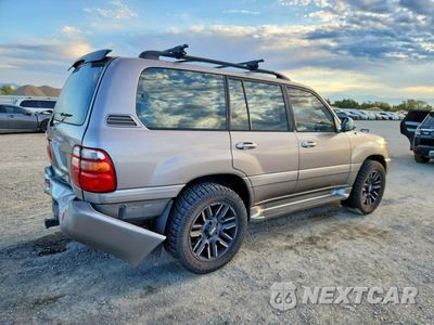 Trzecie zdjęcie samochodu z tyłu: 2001 TOYOTA LAND CRUISER BASE VIN:JTEHT05J612000209 - miniatura