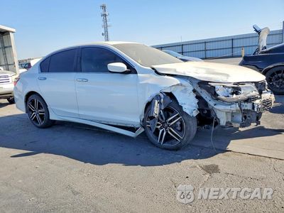 Czwarte zdjęcie samochodu z boku: 2016 HONDA ACCORD SPORT VIN:1HGCR2F54GA078076 - miniatura