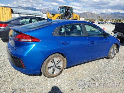 Trzecie zdjęcie samochodu z tyłu: 2018 HYUNDAI IONIQ BLUE VIN:KMHC65LC0JU060753 - miniatura