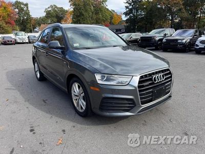 Czwarte zdjęcie samochodu z boku: 2018 AUDI Q3 PREMIUM VIN:WA1ECCFS6JR003516 - miniatura