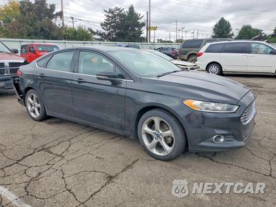 Czwarte zdjęcie samochodu z boku: 2014 FORD FUSION SE VIN:3FA6P0HD5ER213780 - miniatura