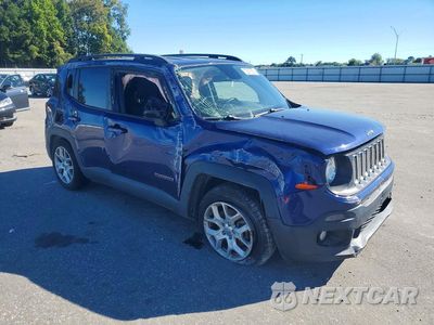 Czwarte zdjęcie samochodu z boku: 2018 JEEP RENEGADE LATITUDE VIN:ZACCJABB7JPJ35547 - miniatura