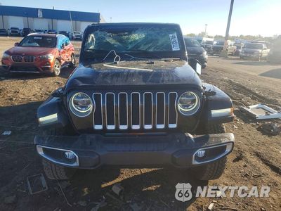 Piąte zdjęcie samochodu w środku: 2020 JEEP WRANGLER UNLIMITED SAHARA VIN:1C4HJXEN8LW234837 - miniatura