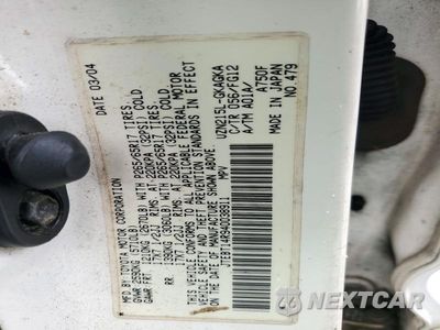 Zdjęcie 14 z 14 samochodu: 2004 TOYOTA 4RUNNER SR5 VIN:JTEBT14R940038911 - miniatura