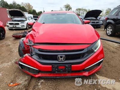 Piąte zdjęcie samochodu w środku: 2020 HONDA CIVIC LX VIN:2HGFC2F6XLH548291 - miniatura