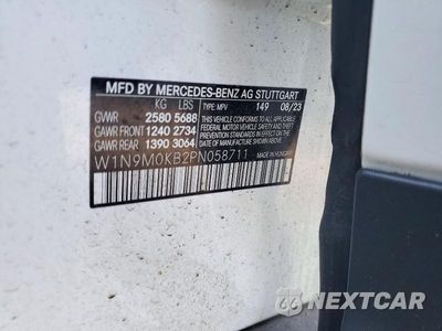 Zdjęcie 14 z 14 samochodu: 2023 MERCEDES-BENZ EQB 300 4MATIC VIN:W1N9M0KB2PN058711 - miniatura